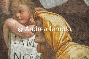 Santa Maria della Pace Sibille e angeli - Sibilla Tiburtina | Andrea Jemolo