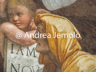 Santa Maria della Pace Sibille e angeli - Sibilla Tiburtina | Andrea Jemolo