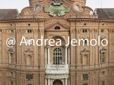 Palazzo Carignano Façade | Andrea Jemolo