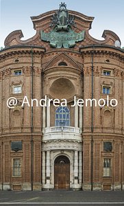 Palazzo Carignano Porzione centrale della facciata con l'ingresso principale | Andrea Jemolo