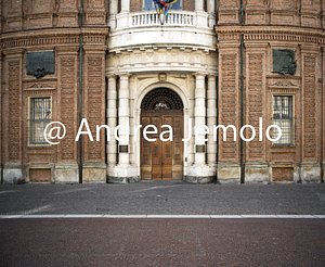 Palazzo Carignano Porzione centrale della facciata con l'ingresso principale | Andrea Jemolo