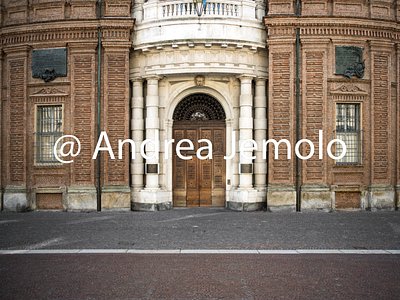 Palazzo Carignano Façade with the main entrance | Andrea Jemolo