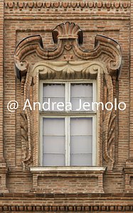 Palazzo Carignano Facciata - Finestra del piano nobile | Andrea Jemolo