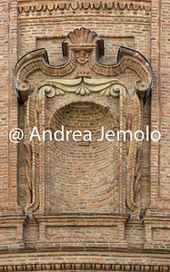Palazzo Carignano Facciata - Nicchia del piano nobile | Andrea Jemolo