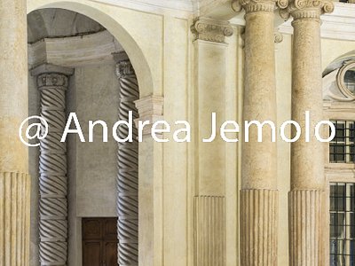 Palazzo Carignano  Atrium with coupled Ionic columns | Andrea Jemolo