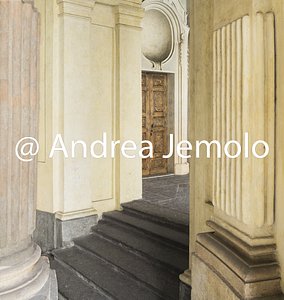 Palazzo Carignano Colonne binate dell’atrio che conduce al vestibolo rettangolare | Andrea Jemolo