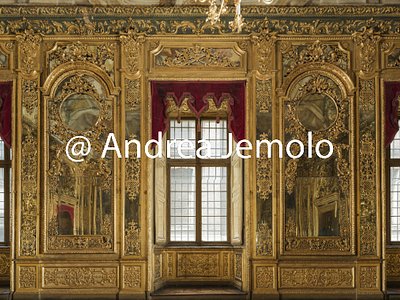 Palazzo Carignano Apartment of the Princes in the wing of the palace called “a Mezzogiorno” - Hall of seasons - Wall towards Via Principe Amedeo | Andrea Jemolo
