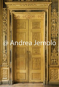 Palazzo Carignano Appartamento dei Principi nell'ala del palazzo detta “a Mezzogiorno” - Sala delle stagioni - Porta | Andrea Jemolo