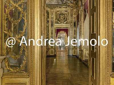 Palazzo Carignano Apartment of the Princes in the wing of the palace called “a Mezzogiorno” - King's Bedroom toward Hall of seasons | Andrea Jemolo