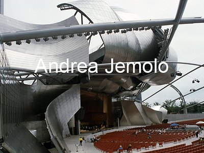 Millennium Park  e il Jay Pritzker Pavilion Visione d'insieme con platea | Andrea Jemolo