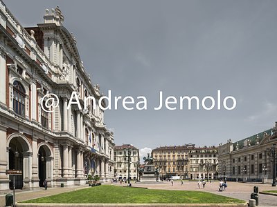 Palazzo Carignano 19th century facade on Piazza Carlo Alberto | Andrea Jemolo