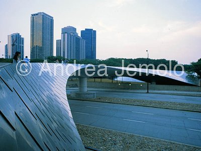 Millennium Park  e il Jay Pritzker Pavilion Ponte pedonale | Andrea Jemolo