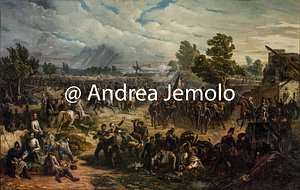 Palazzo Carignano La battaglia di Goito | Andrea Jemolo