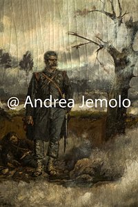 Palazzo Carignano Morte dei fratelli Giovanni e Ottavio Lavini nella battaglia - Particolare di Novara | Andrea Jemolo