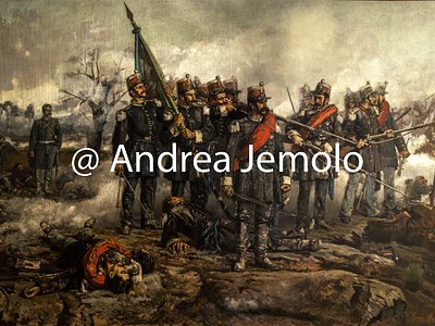 Palazzo Carignano Death of the brothers Giovanni and Ottavio Lavini in the battle of Novara - Detail | Andrea Jemolo