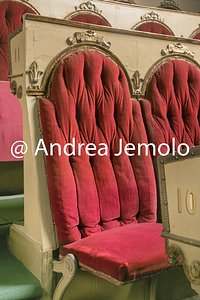Palazzo Carignano Aula del Parlamento Subalpino - Seggio di Camillo Benso, conte di Cavour | Andrea Jemolo