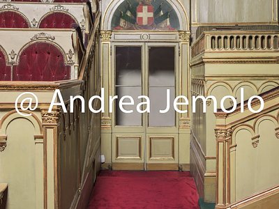 Palazzo Carignano Hall of the Subalpine Parliament - Front door to the hall | Andrea Jemolo