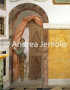 Chiesa della Trinità dei Monti Cappella Altoviti - Tromple d'0eil | Andrea Jemolo