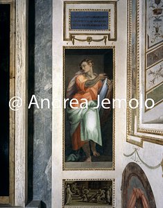 Chiesa della Trinità dei Monti Cappella Altoviti - Profeta Isaia | Andrea Jemolo