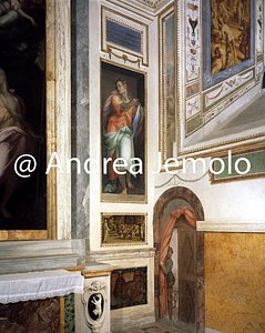 Chiesa della Trinità dei Monti Cappella Altoviti - Profeta Isaia | Andrea Jemolo