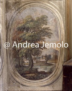 Chiesa della Trinità dei Monti - Convento Sala della Gloria - Nicchia della finestra di sinistra | Andrea Jemolo