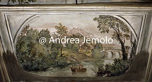 Chiesa della Trinità dei Monti - Convento Sala della Gloria - Nicchia della finestra di sinistra | Andrea Jemolo