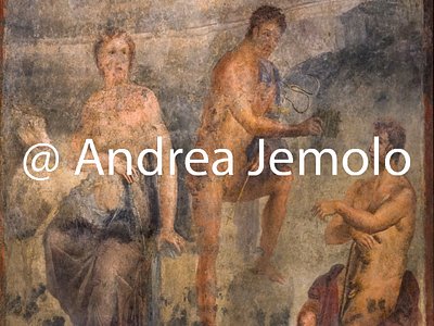 Museo Archeologico Nazionale Pompei - Tempio di Iside - Iseo - Io, Argo e Mercurio | Andrea Jemolo
