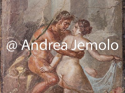 Museo Archeologico Nazionale Pompei - Casa degli Epigrammi - Satiro che abbraccia una Ninfa - Gabinetto segreto | Andrea Jemolo