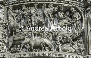 Duomo di Santa Maria Assunta Pulpito - Adorazione dei Magi | Andrea Jemolo