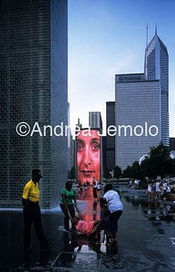 The Crown Fountain Visione d'insieme | Andrea Jemolo