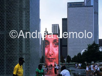 The Crown Fountain Visione d'insieme | Andrea Jemolo