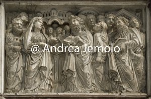 Battistero di San Giovanni Pulpito - Presentazione al tempio | Andrea Jemolo