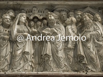 Battistero di San Giovanni Pulpito - Presentazione al tempio | Andrea Jemolo