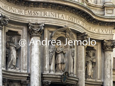 San Carlo alle Quattro Fontane Façade - Detail | Andrea Jemolo