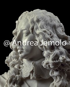 Galleria Estense Francesco I d'Este - Volto - Profilo sinistro | Andrea Jemolo