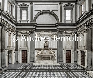 San Lorenzo - Cappelle Medicee - La Sagrestia nuova Tomba di Lorenzo de'Medici con il Crepuscolo e l'Aurora | Andrea Jemolo