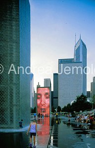 The Crown Fountain Visione d'insieme | Andrea Jemolo