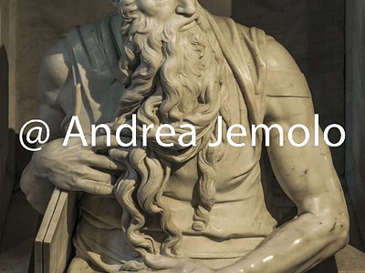San Pietro in Vincoli Mausoleum of Giulio II - Moses - Bust | Andrea Jemolo