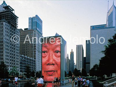 The Crown Fountain Visione d'insieme | Andrea Jemolo