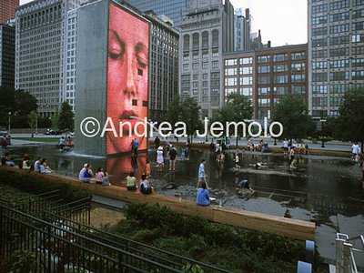 The Crown Fountain Visione d'insieme | Andrea Jemolo