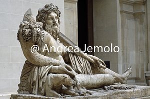Museo del Louvre Statua del Tevere | Andrea Jemolo