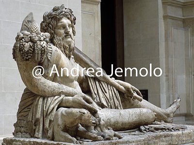 Louvre Museum Statue of the Tiber | Andrea Jemolo