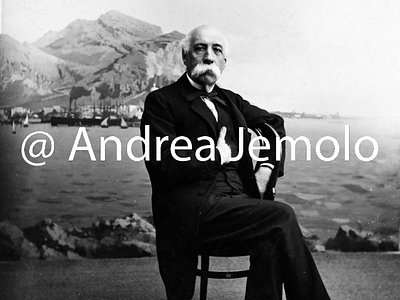 Portrait of Francesco Crispi at 80 Years - Photography of E. Interguglielmi  | Andrea Jemolo