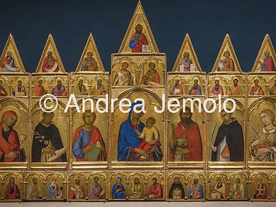 National Museum of San Matteo Saint Catherine of Alexandria Polyptych | Andrea Jemolo