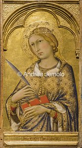 Museo Nazionale di San Matteo Polittico di Santa Caterina d'Alessandria - Caterina d'Alessandria | Andrea Jemolo