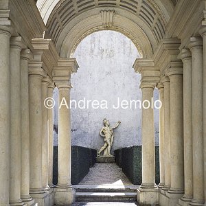 Palazzo Spada Galleria Prospettica - particolare | Andrea Jemolo