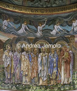 San Paolo Apocalisse, Dettaglio, Mosaico | Andrea Jemolo