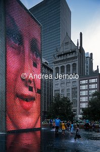 The Crown Fountain Visione d'insieme | Andrea Jemolo