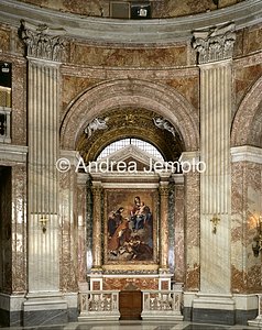 Chiesa di Sant'Andrea al Quirinale Cappella dei Santi Fondatori o di Sant'Ignazio di Loyola | Andrea Jemolo