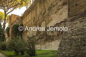 Mura Aureliane Le mura alla destra di Porta Pinciana | Andrea Jemolo